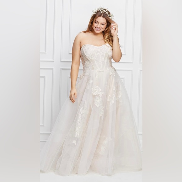 ✨NEW NEVER WORN✨ Willowby by Watters Harmony Dress in Snow